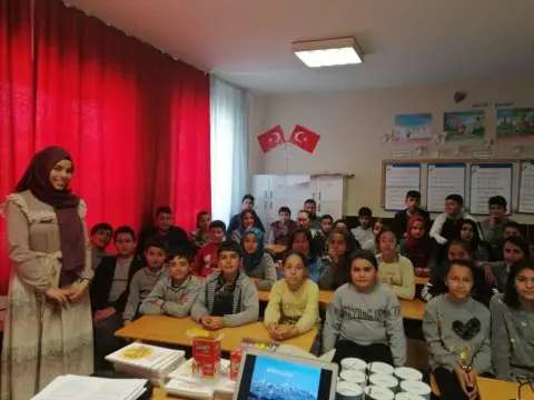 Sevinçli Şehit Mehmet Erdoğan Ortaokulu - kudüsle ilgili konferans