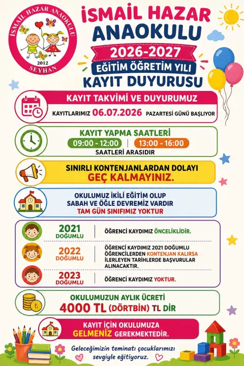 İsmail Hazar Anaokulu - Albüm