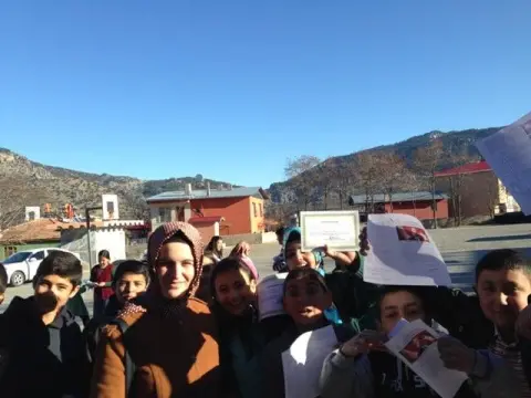 Kamışlı Fatih Ortaokulu - Karne Töreni