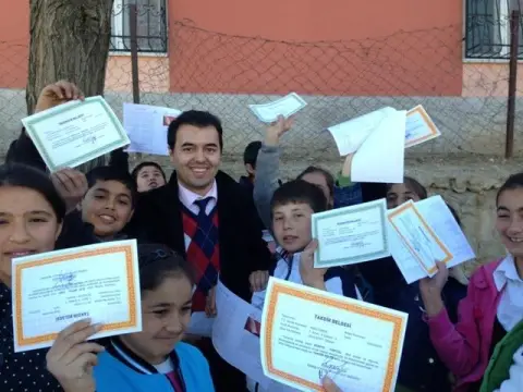 Kamışlı Fatih Ortaokulu - Karne Töreni