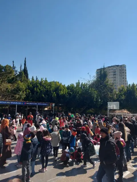 Kenan Çetinel İlkokulu - Kar-sucuk etkinliği