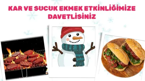 Kenan Çetinel İlkokulu - Kar-sucuk etkinliği