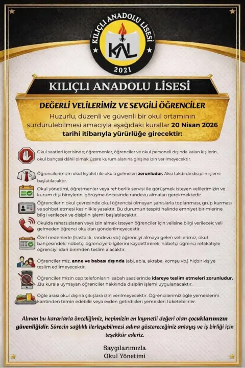 Kılıçlı Anadolu Lisesi - Albüm