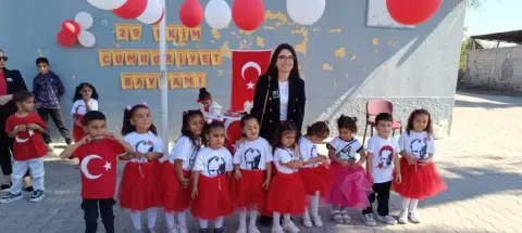 Küçükmangıt İlkokulu - 2024-2025 Eğitim Öğretim yılı 29 Ekim Cumhuriyet Bayramı Kutlaması