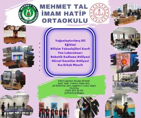 Mehmet Tal İmam Hatip Ortaokulu - Okul Foto KTS