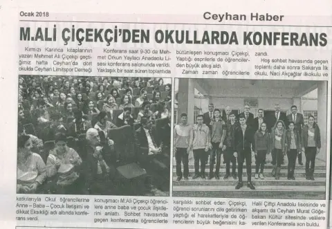Mehmet Orhun Yaylacı Anadolu Lisesi - BASINDAN KARELER