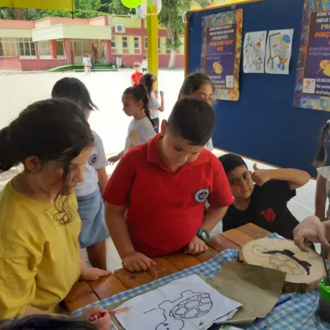 Nigahi Soykan İlkokulu - Sanatla Buluşuyoruz Projemiz