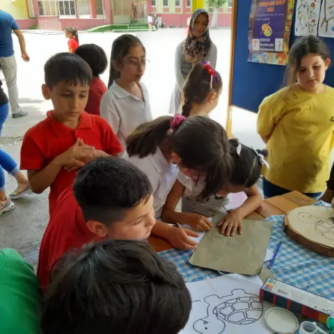 Nigahi Soykan İlkokulu - Sanatla Buluşuyoruz Projemiz