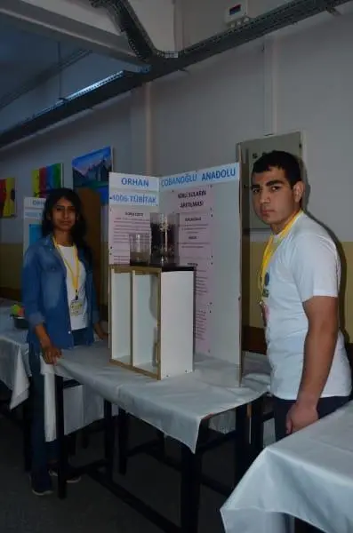 Orhan Çobanoğlu Anadolu Lisesi - 4006 tübitak projesi