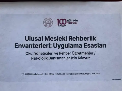 Osmangazi Ortaokulu - ULUSAL MESLEKİ REHBERLİK ENVANTERİ