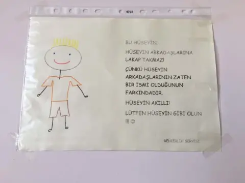 Şadiye Mustafa Caf Ortaokulu - Okul Kuralları Çalışması