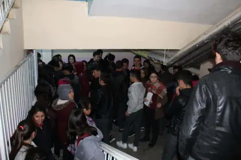 Şehit Ali Çakar Anadolu Lisesi - Sivil Savunma Tatbikatları