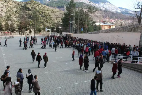 Şehit Ali Çakar Anadolu Lisesi - Sivil Savunma Tatbikatları