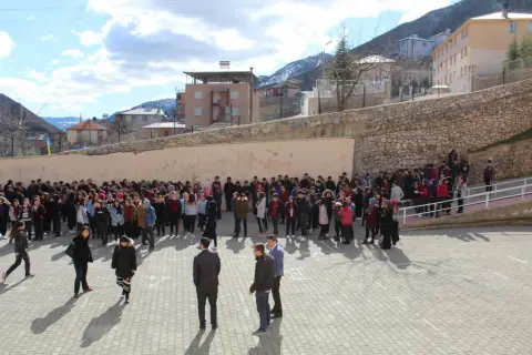 Şehit Ali Çakar Anadolu Lisesi - Sivil Savunma Tatbikatları