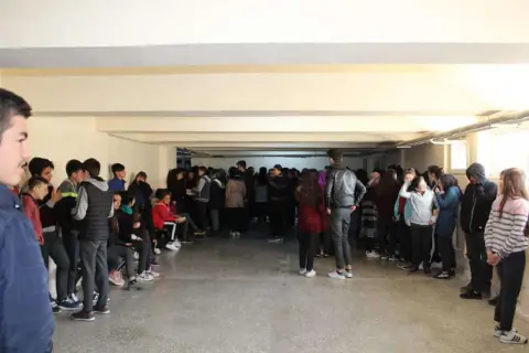 Şehit Ali Çakar Anadolu Lisesi - Sivil Savunma Tatbikatları