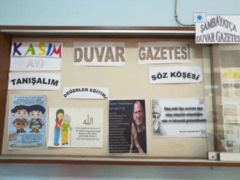 Şambayadı Şehit İsmet Fatih Alagöz Ortaokulu - Okulumuz