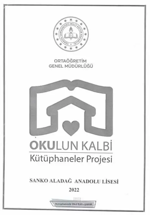 Sanko Aladağ Anadolu Lisesi - PROJE