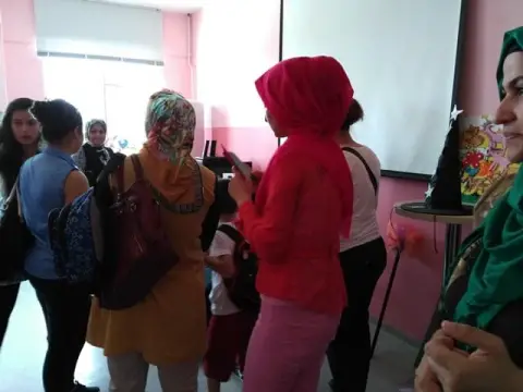 Sarıçam Kız Mesleki ve Teknik Anadolu Lisesi - Kütüphane Açılışı