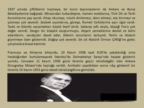 Şehit Nihat Şener Ortaokulu - ATATÜRKÜN HAYATI