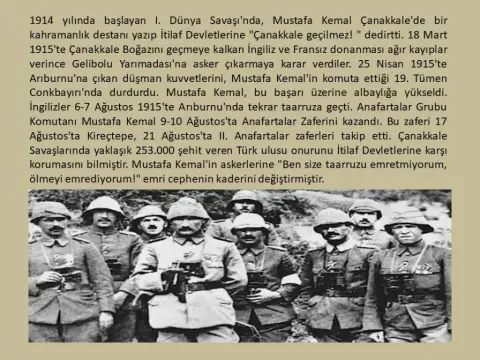 Şehit Nihat Şener Ortaokulu - ATATÜRKÜN HAYATI