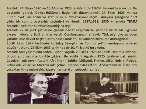 Şehit Nihat Şener Ortaokulu - ATATÜRKÜN HAYATI
