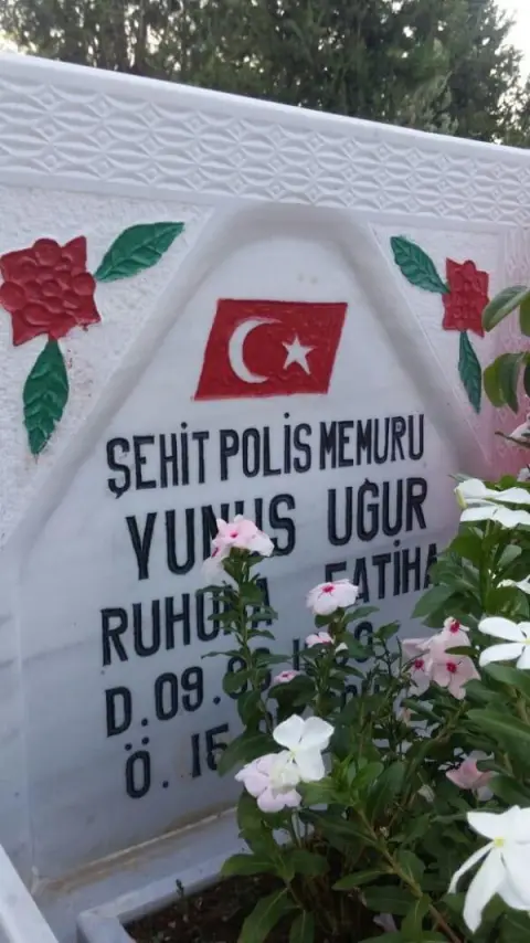 Şehit Yunus Uğur Ortaokulu - Yunus Uğur Mezarlık Ziyareti