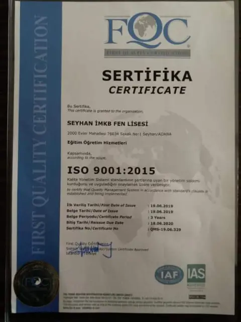 Seyhan Borsa İstanbul Fen Lisesi - Galeri