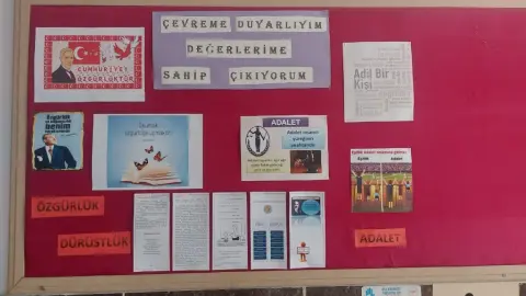 Süreyya Nihat Oral İlkokulu - Değerler Eğitimi Çalışmaları