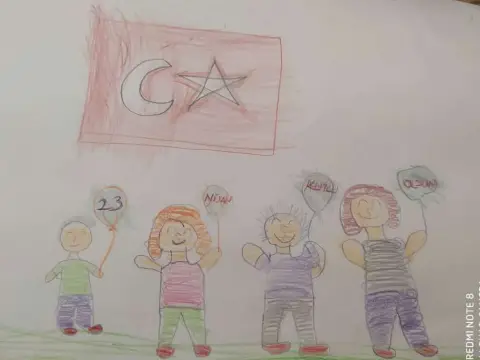 Semiha Yücel Akdeğirmen İlkokulu - 23 nisan 2020