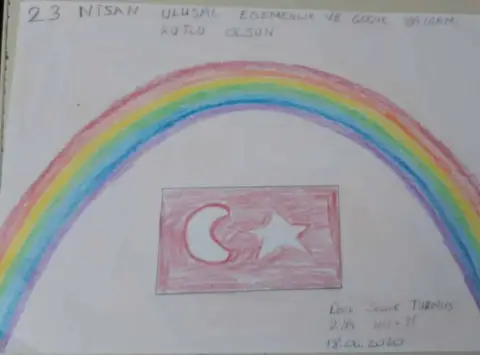 Semiha Yücel Akdeğirmen İlkokulu - 23 nisan 2020