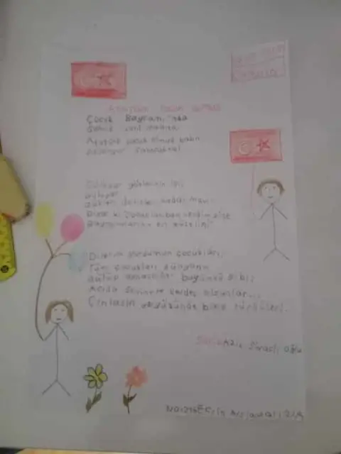 Semiha Yücel Akdeğirmen İlkokulu - 23 nisan 2020