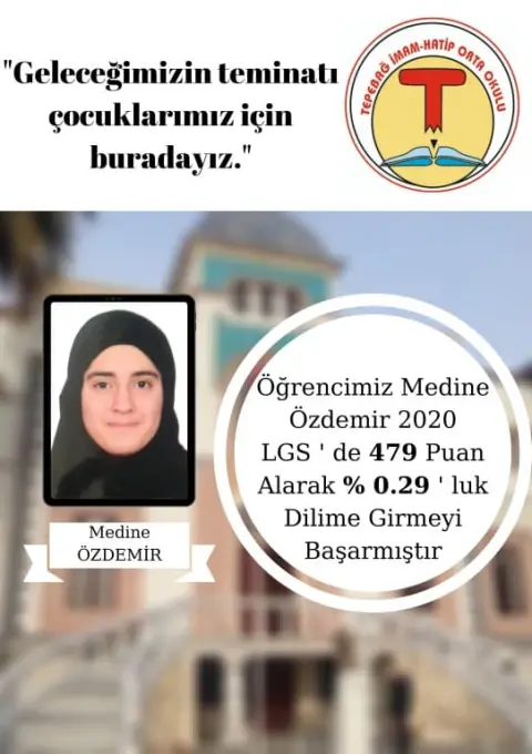 Tepebağ İmam Hatip Ortaokulu - broşür