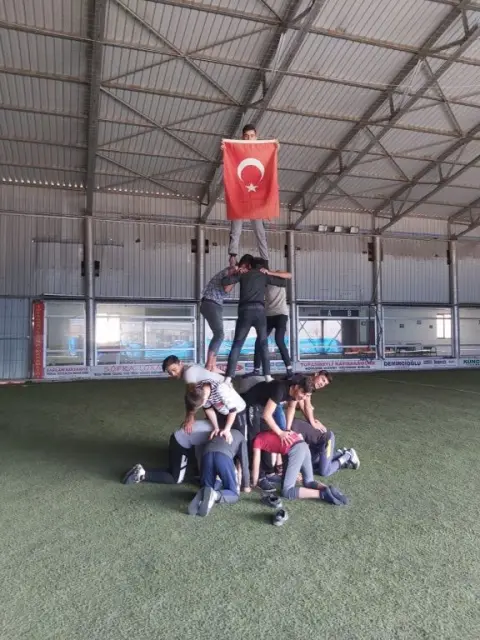 Tufanbeyli Anadolu İmam Hatip Lisesi - Cumhuriyet Jimnastik Çalışmaları 2019