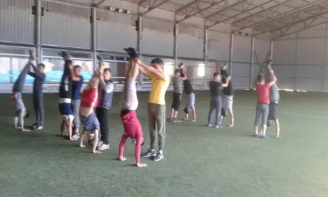 Tufanbeyli Anadolu İmam Hatip Lisesi - Cumhuriyet Jimnastik Çalışmaları 2019