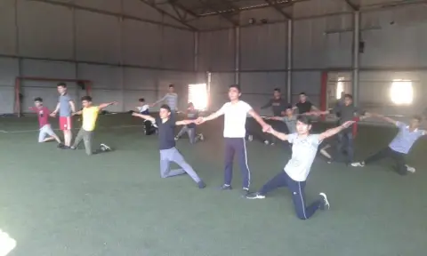 Tufanbeyli Anadolu İmam Hatip Lisesi - Cumhuriyet Jimnastik Çalışmaları 2019