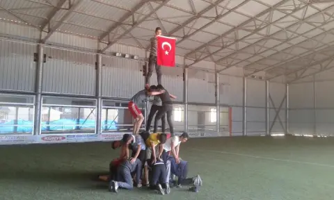 Tufanbeyli Anadolu İmam Hatip Lisesi - Cumhuriyet Jimnastik Çalışmaları 2019