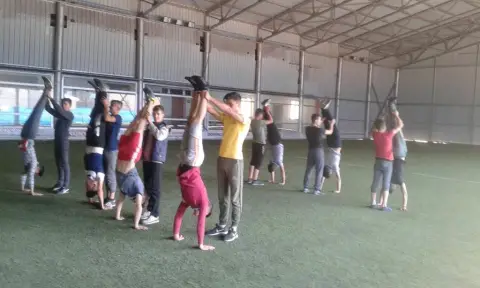 Tufanbeyli Anadolu İmam Hatip Lisesi - Cumhuriyet Jimnastik Çalışmaları 2019