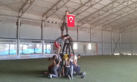Tufanbeyli Anadolu İmam Hatip Lisesi - Cumhuriyet Jimnastik Çalışmaları 2019
