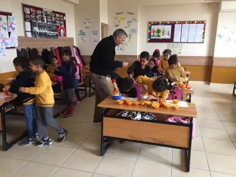 Ülkü Halim Gökçedağ İlkokulu - beslenme dostu resimleri