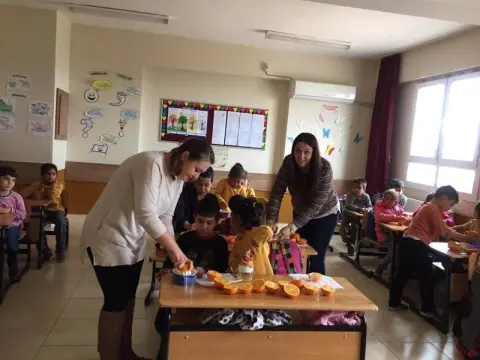 Ülkü Halim Gökçedağ İlkokulu - beslenme dostu resimleri