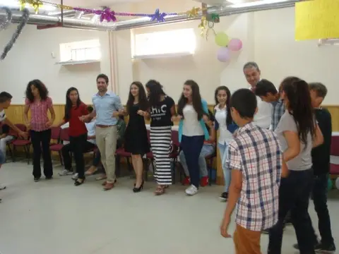 Yeşiloba Ortaokulu - mezuniyet
